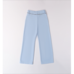 Sarabanda 08472 Pantalone elegante light blue ragazza