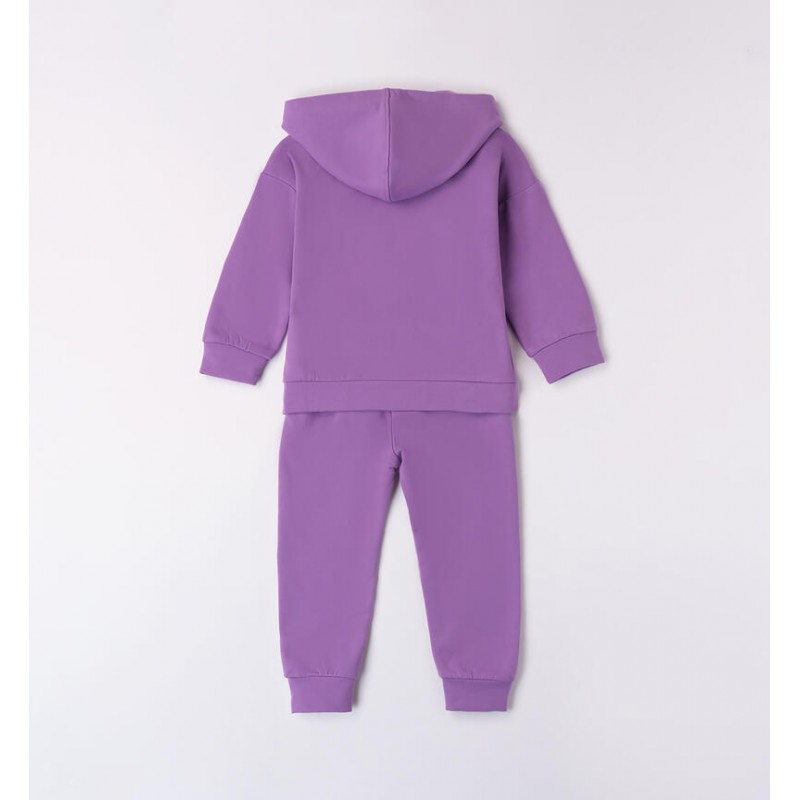 Sarabanda 0A353 Girl's tracksuit Size 18 Months H 86cm Color Violet