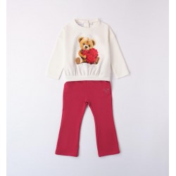 Sarabanda 0A336G2 Girl's fleece set