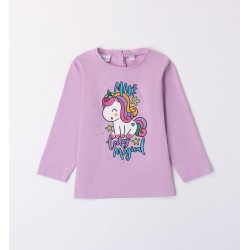 Sarabanda 0A355 Girl's Unicorn T-Shirt