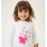 Sarabanda 0A308 Girl's bow T-shirt