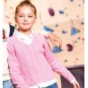 Sarabanda 0A650 Maglione tricot rosa ragazza