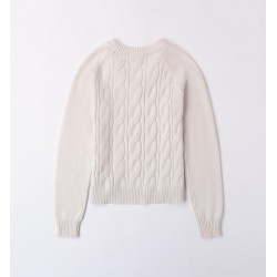 Sarabanda 0A650 Maglione tricot grigio ragazza