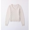 Sarabanda 0A650 Grey Girl's Tricot Sweater