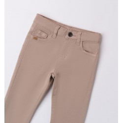 Sarabanda 0A040 Beige basic trousers for children