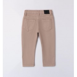 Sarabanda 0A040 Beige basic trousers for children