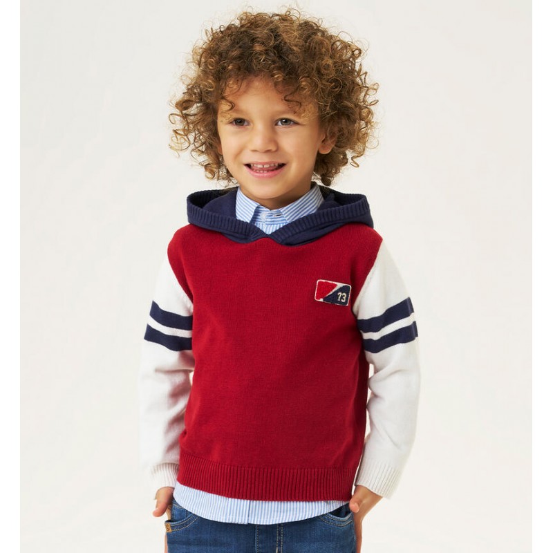 Sarabanda 0A021 Boy's Hooded Sweater