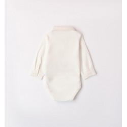 Minibanda 3A606 Newborn Cream Bodysuit Shirt