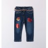 Sarabanda 0A383K1 Jeans con cinta bambina