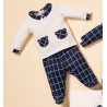 Minibanda 3A634 Two-Piece Onesie Newborn