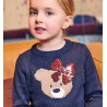 Sarabanda 0A316 Girl Bear Sweater