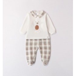 Minibanda 3A660 Two-Piece Onesie Newborn