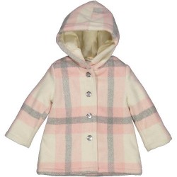 Birba 97900 Girl's Checkered Coat