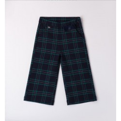 Sarabanda 0A246 Girl's Plaid Trousers