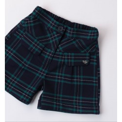 Sarabanda 0A247 Girls' Plaid Shorts