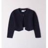 Sarabanda 0A207 Cardigan tricot blu bambina