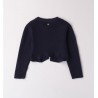 Sarabanda 0A207 Cardigan tricot blu bambina