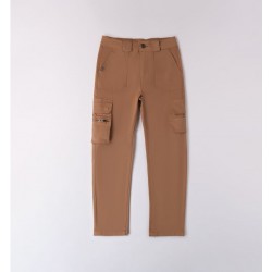 Sarabanda 0A542 Brown Boy's Cargo Pants