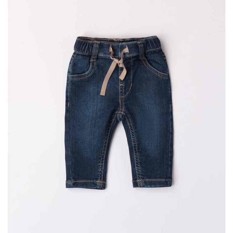 Minibanda 3B681 Jeans scuro neonato