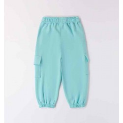 Sarabanda 0B203 0B218 Girl's mint green tracksuit