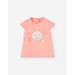 Losan LBGAP0303_25009 T-shirt conchiglia bambina