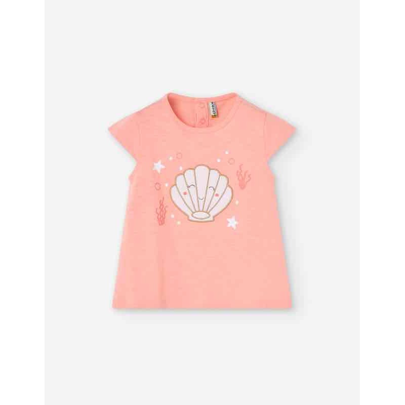 Losan LBGAP0303_25009 T-shirt conchiglia bambina