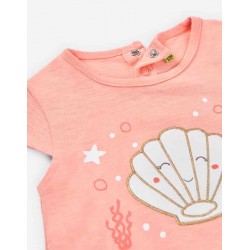 Losan LBGAP0303_25009 T-shirt conchiglia bambina