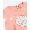Losan LBGAP0303_25009 T-shirt conchiglia bambina