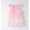 Sarabanda 0B337 Abito tulle rosa bambina