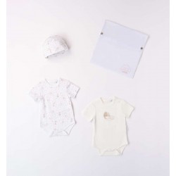 Minibanda 3B308 Set due body e cappellino unisex