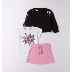 Sarabanda 0B246 Completo tre pezzi bambina