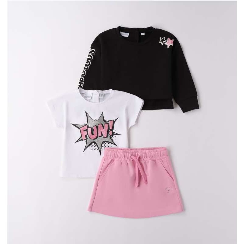 Sarabanda 0B246 Completo tre pezzi bambina