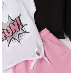 Sarabanda 0B246 Girl's three-piece suit