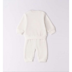 Minibanda 3F677 Unisex Cream Chenille Set