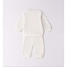 Minibanda 3F677 Unisex Cream Chenille Set