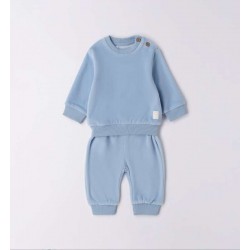 Minibanda 3F677 Completo ciniglia light blue unisex