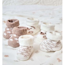Minibanda 3F312 Babbucce neonati unisex