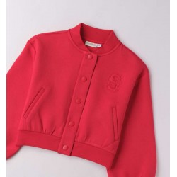 Sarabanda 0F430 Jacket with Snap Fastener Girl