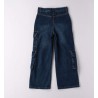 Sarabanda 0F461 Jeans largo con tasconi ragazza