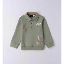 Sarabanda 0F028 Felpa polo bambino