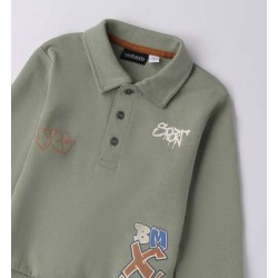 Sarabanda 0F028 Boy's polo sweatshirt