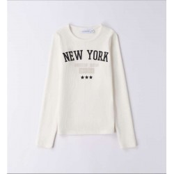 Sarabanda 0F432 Girl's Ribbed T-Shirt