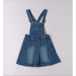 Sarabanda 0F239 Salopette gonna bambina