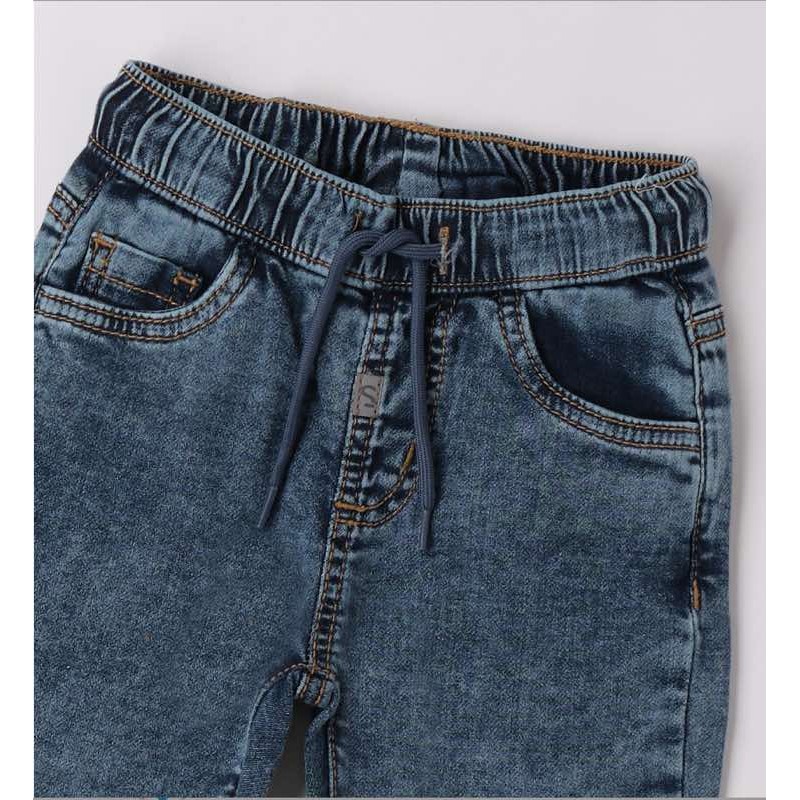 Sarabanda 0F040 jeans elastico bambino