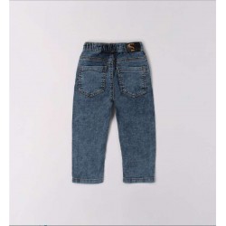 Sarabanda 0F040 Boy's Elastic Jeans