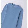 Sarabanda 0F434 Light blue ribbed sweater for girls