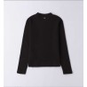 Sarabanda 0F434 Girl's Black Rib Sweater