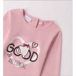 Sarabanda 0F200 T-shirt jersey bambina