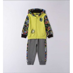 Sarabanda 0F006 Tuta jogging interlock bambino