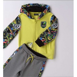 Sarabanda 0F006 Boy's Interlock Jogging Suit